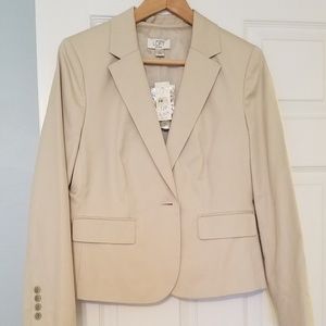 NWT Loft Khaki Suit Jacket